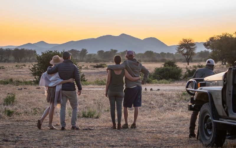 South Africa safari packages. This is 2 couples on safari.