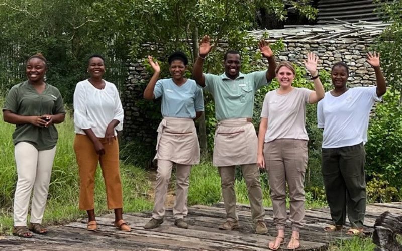 Employing staff from the local community is key to the sustainability of the lodges and game reserves.
