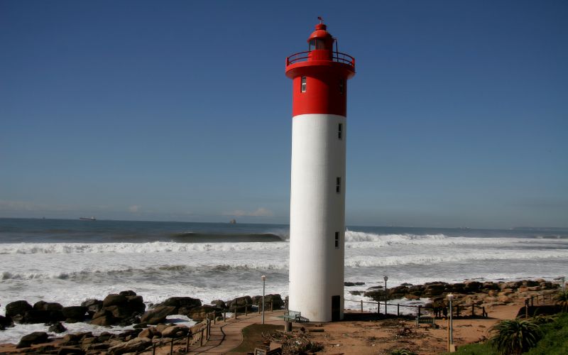 The iconic Umhlanga lighthouse.