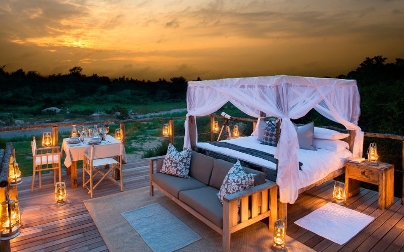 A luxury rreehouse safari at Lion Sands Tinyeleti
