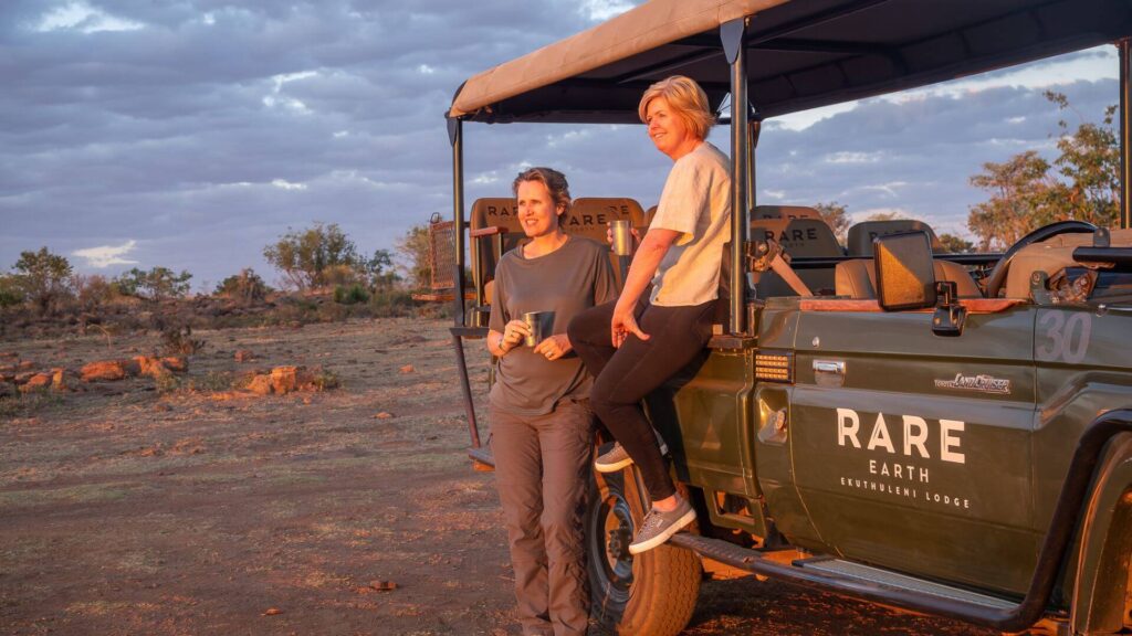 Marula Hill Travel on a game drive during a malaria-free safari, showcasing where to go on a malaria-free safari in South Africa.