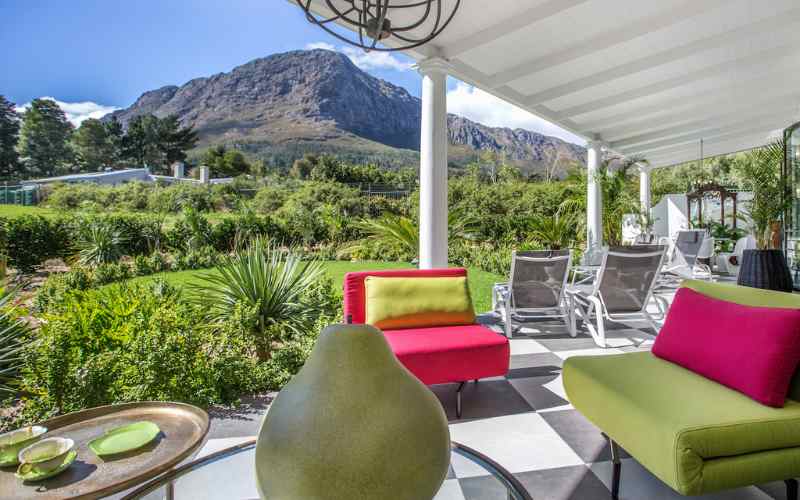Monument House—Verandah with a view.